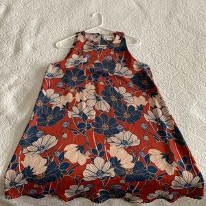 Artisan NY Blue/Red/Cream Dress - Size 6